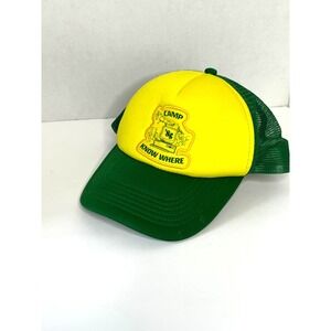 Funko Netflix Stranger Things Trucker Snapback Hat "Camp‎ Know Where '85" Green